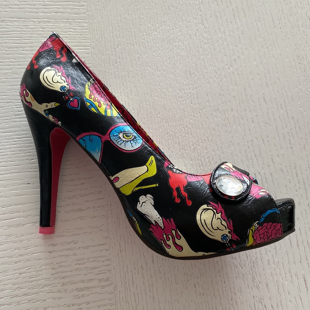 ❤️ NEW - ‘Glamour Guts’ Shoes by IRON FIST ❤️ - Picture 4 of 16